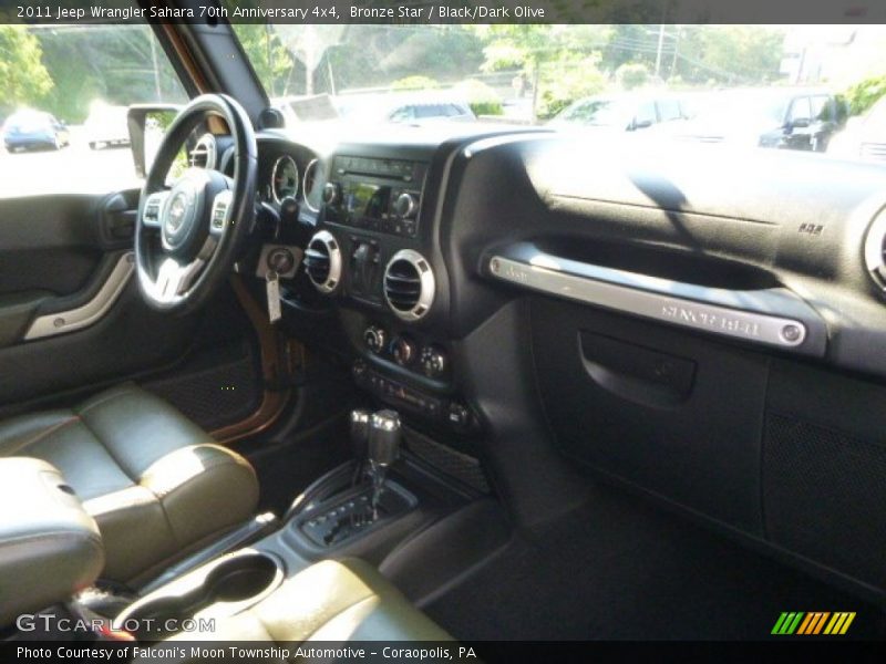 Dashboard of 2011 Wrangler Sahara 70th Anniversary 4x4