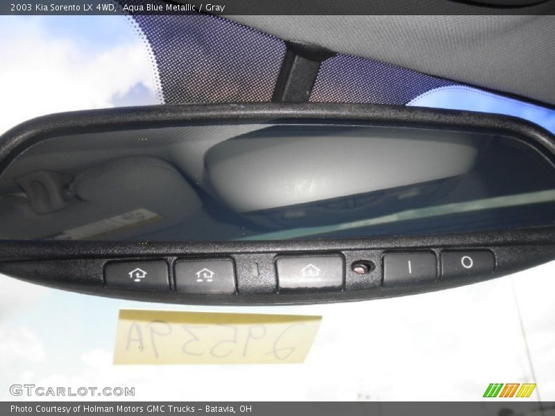 Aqua Blue Metallic / Gray 2003 Kia Sorento LX 4WD