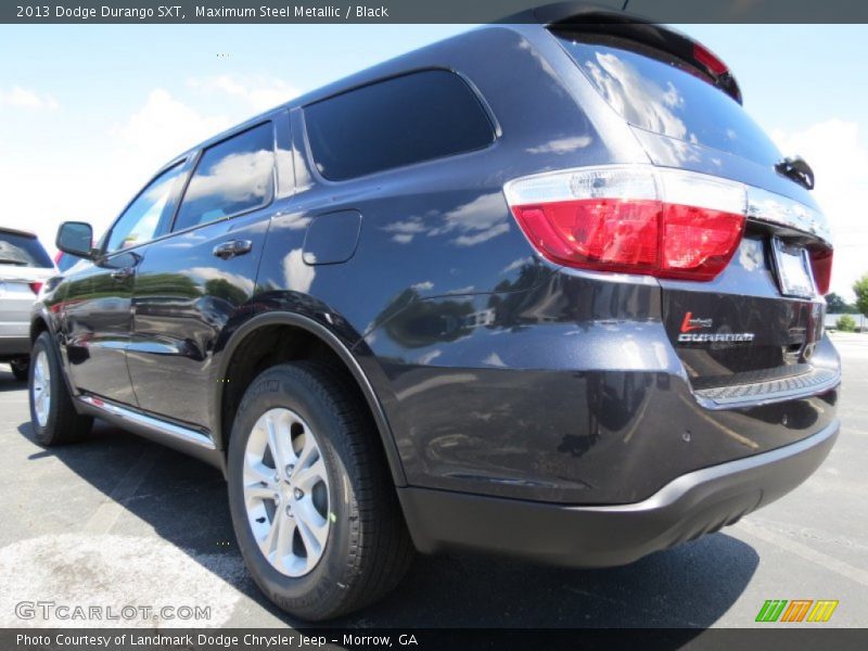 Maximum Steel Metallic / Black 2013 Dodge Durango SXT