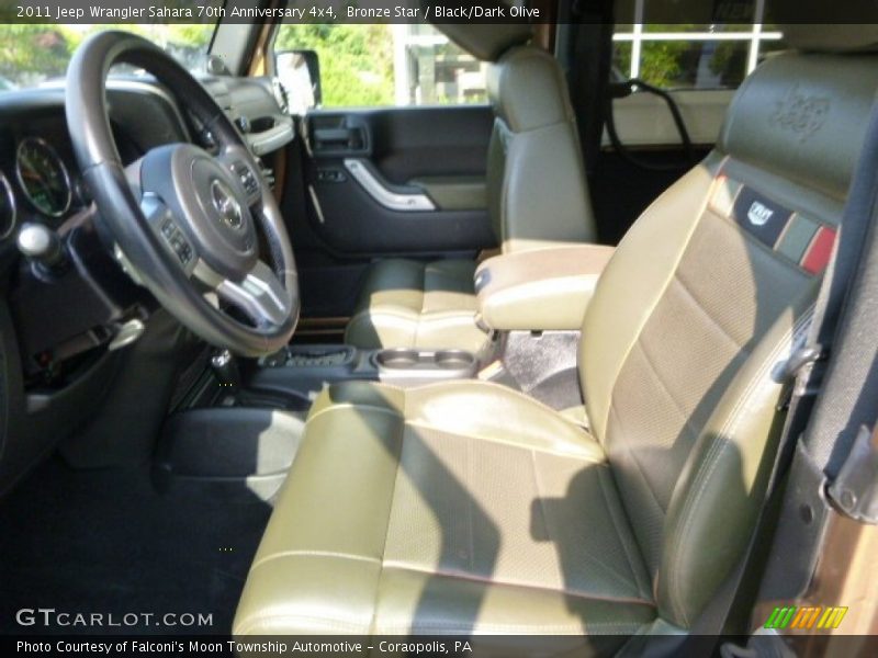 Bronze Star / Black/Dark Olive 2011 Jeep Wrangler Sahara 70th Anniversary 4x4