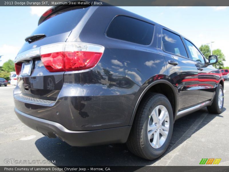 Maximum Steel Metallic / Black 2013 Dodge Durango SXT