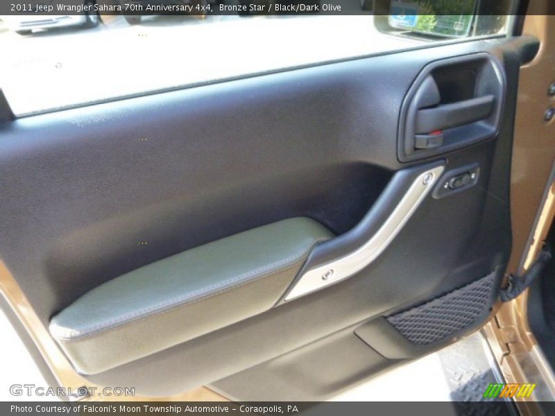 Door Panel of 2011 Wrangler Sahara 70th Anniversary 4x4