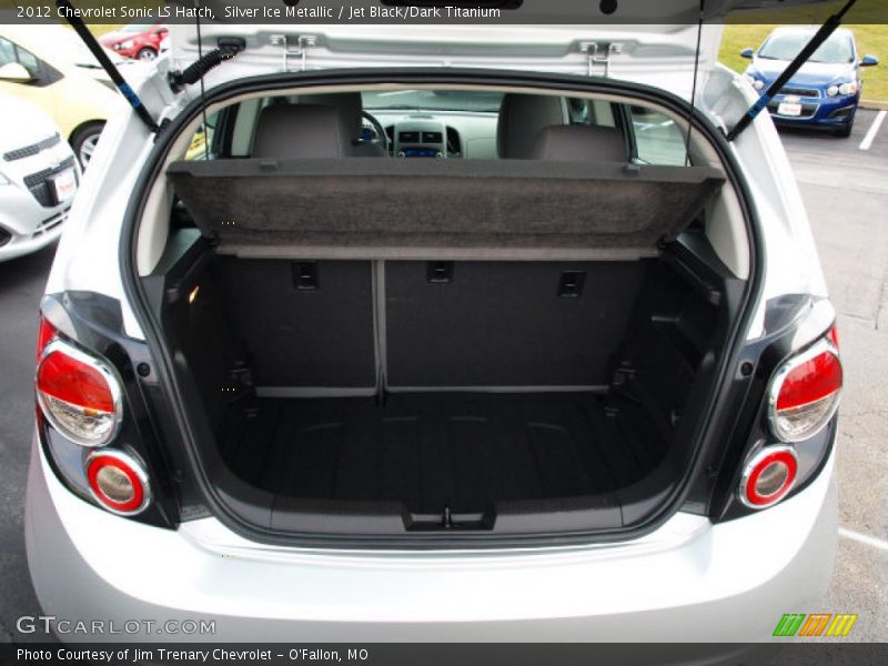 Silver Ice Metallic / Jet Black/Dark Titanium 2012 Chevrolet Sonic LS Hatch