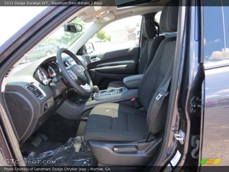 Maximum Steel Metallic / Black 2013 Dodge Durango SXT