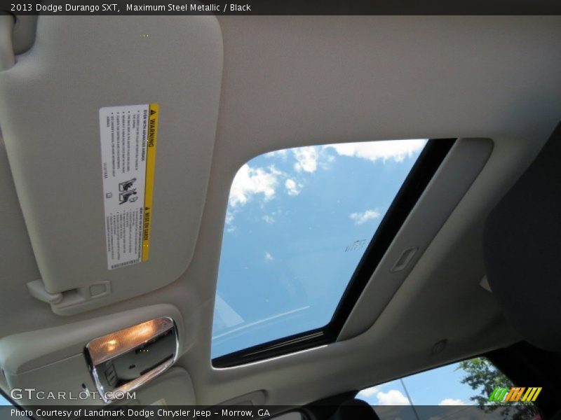 Maximum Steel Metallic / Black 2013 Dodge Durango SXT