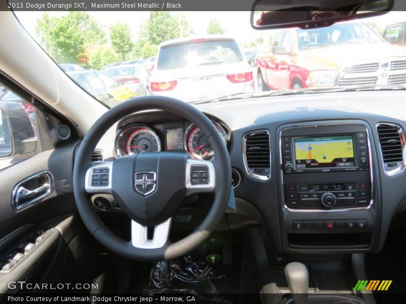 Maximum Steel Metallic / Black 2013 Dodge Durango SXT