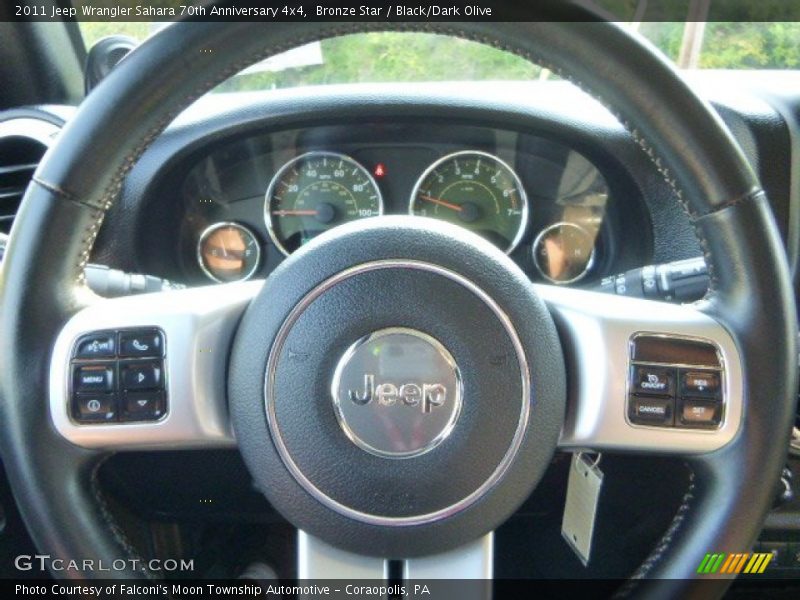  2011 Wrangler Sahara 70th Anniversary 4x4 Steering Wheel