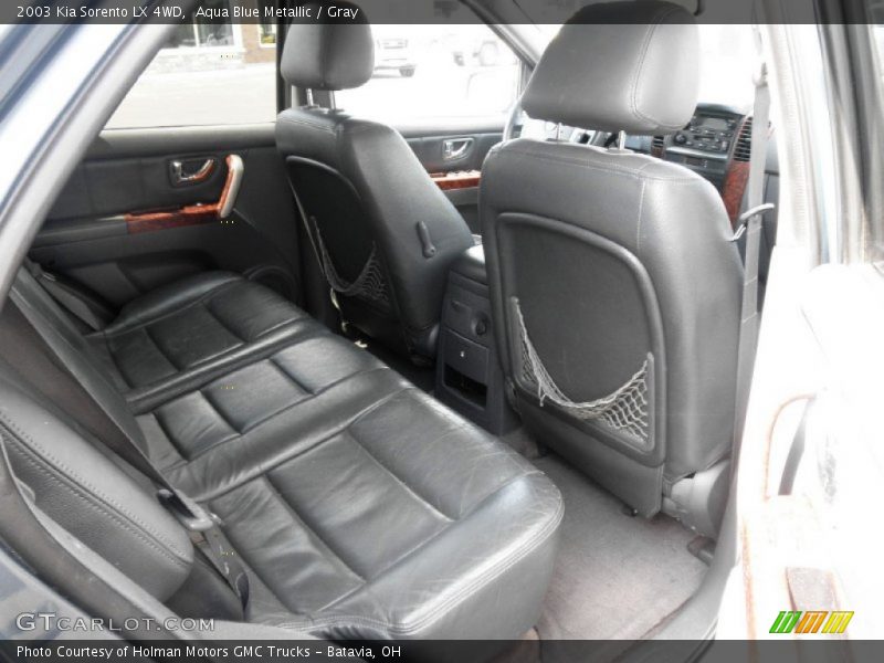 Aqua Blue Metallic / Gray 2003 Kia Sorento LX 4WD