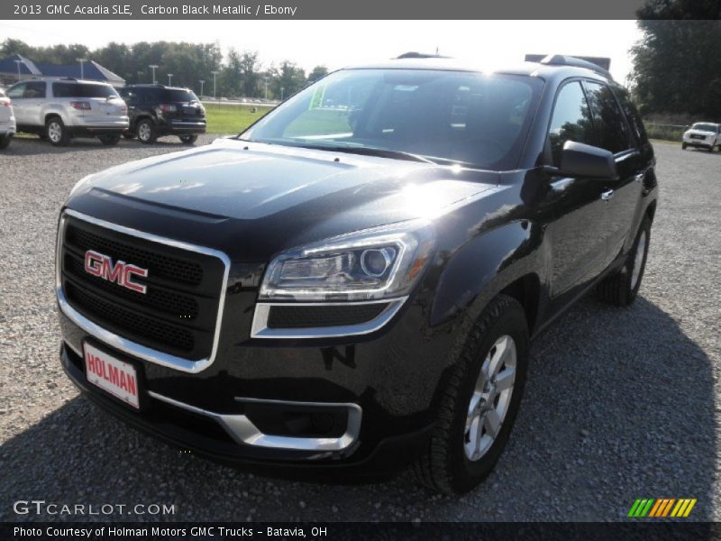 Carbon Black Metallic / Ebony 2013 GMC Acadia SLE