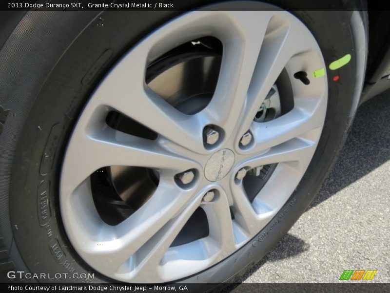 Granite Crystal Metallic / Black 2013 Dodge Durango SXT