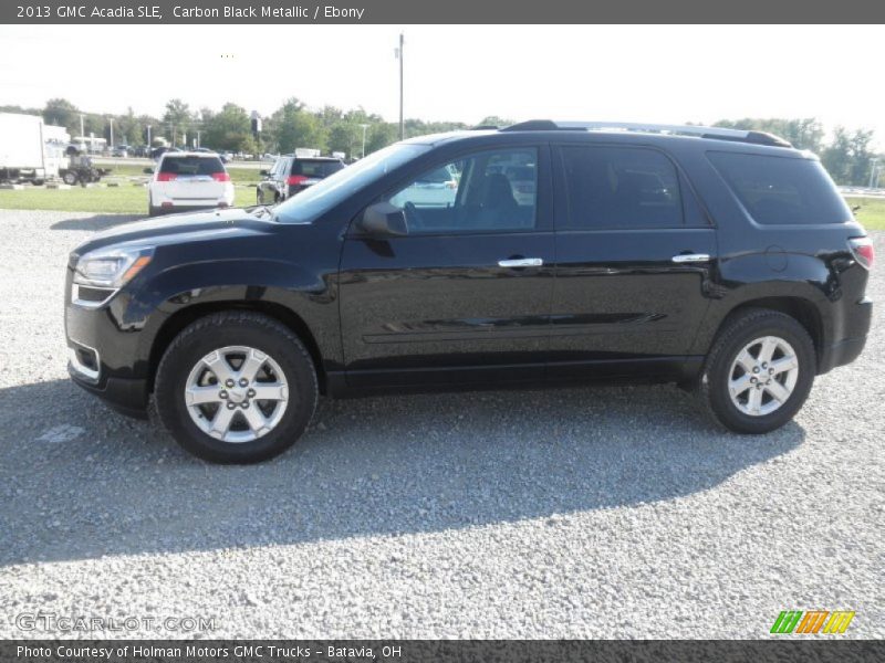 Carbon Black Metallic / Ebony 2013 GMC Acadia SLE