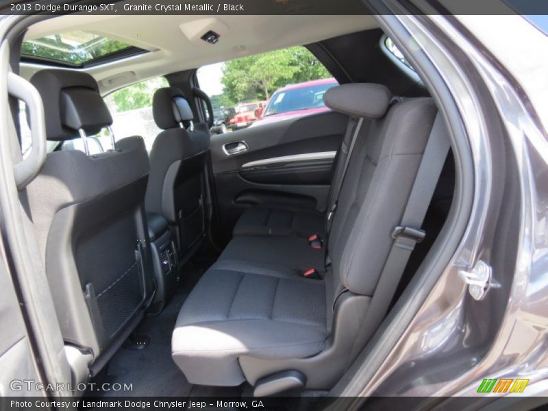 Granite Crystal Metallic / Black 2013 Dodge Durango SXT