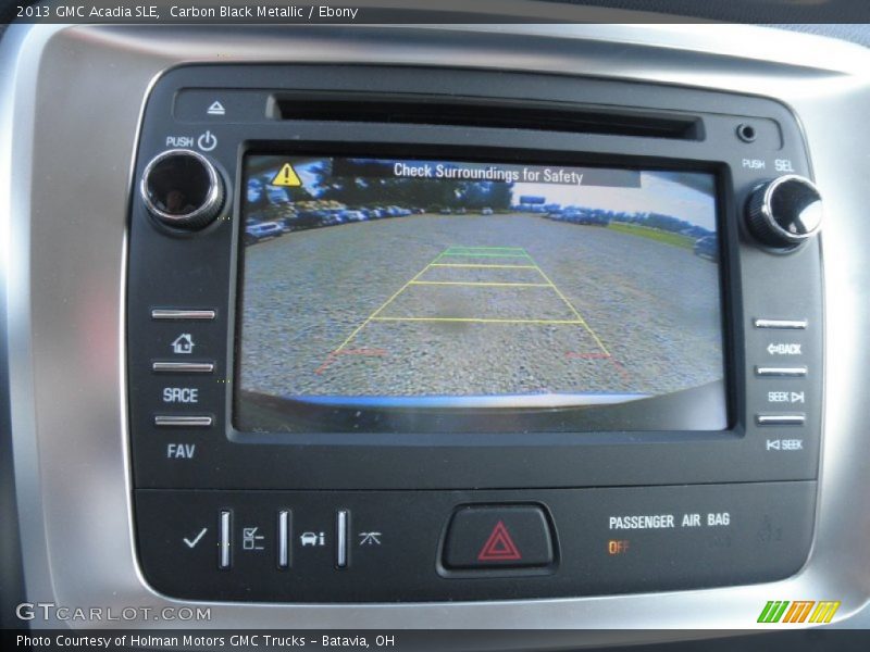 Carbon Black Metallic / Ebony 2013 GMC Acadia SLE