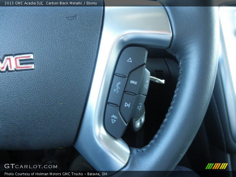 Carbon Black Metallic / Ebony 2013 GMC Acadia SLE