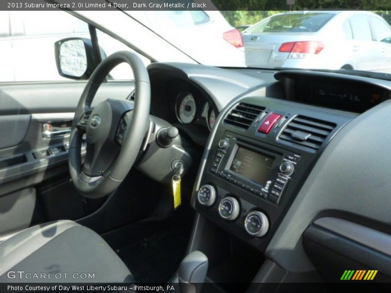 Dark Gray Metallic / Black 2013 Subaru Impreza 2.0i Limited 4 Door