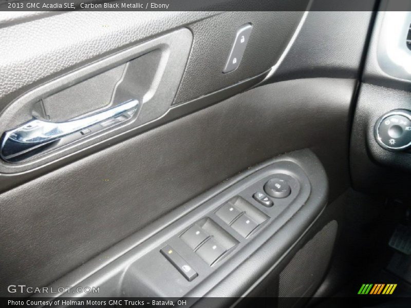Carbon Black Metallic / Ebony 2013 GMC Acadia SLE