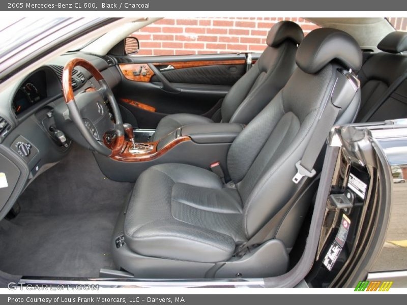 Front Seat of 2005 CL 600