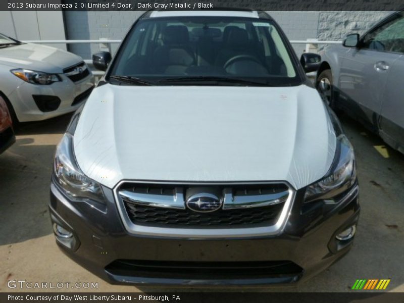 Dark Gray Metallic / Black 2013 Subaru Impreza 2.0i Limited 4 Door