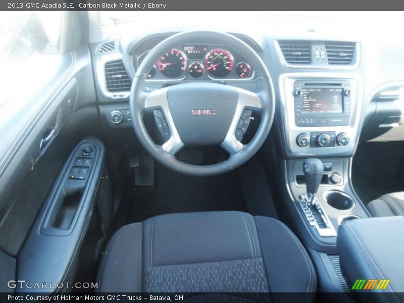 Carbon Black Metallic / Ebony 2013 GMC Acadia SLE