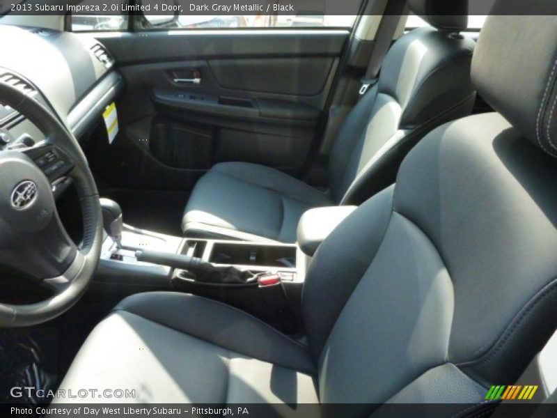 Dark Gray Metallic / Black 2013 Subaru Impreza 2.0i Limited 4 Door