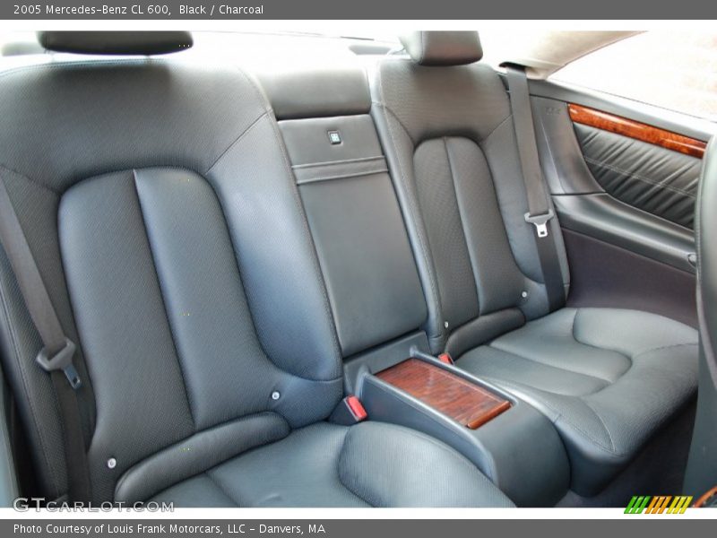 Rear Seat of 2005 CL 600