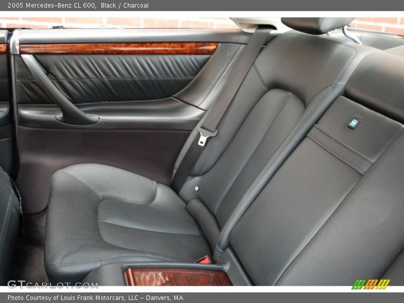 Rear Seat of 2005 CL 600