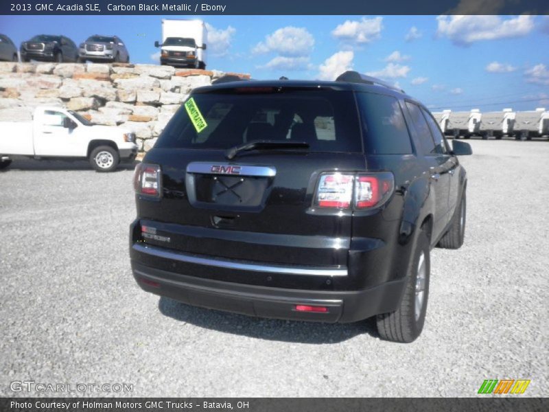 Carbon Black Metallic / Ebony 2013 GMC Acadia SLE
