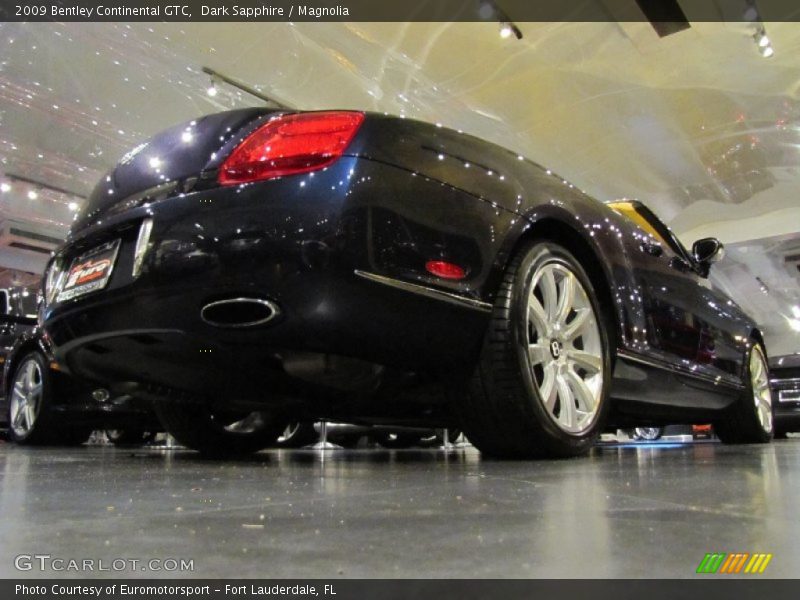 Dark Sapphire / Magnolia 2009 Bentley Continental GTC