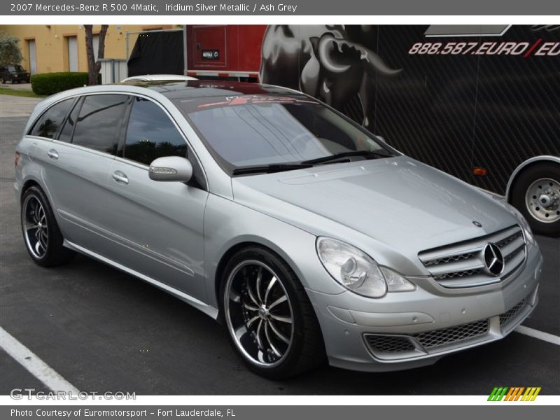 Iridium Silver Metallic / Ash Grey 2007 Mercedes-Benz R 500 4Matic