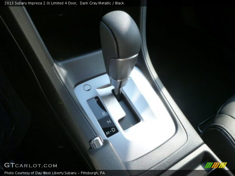 Dark Gray Metallic / Black 2013 Subaru Impreza 2.0i Limited 4 Door