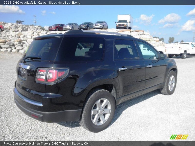 Carbon Black Metallic / Ebony 2013 GMC Acadia SLE