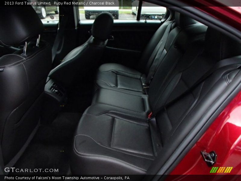 Ruby Red Metallic / Charcoal Black 2013 Ford Taurus Limited