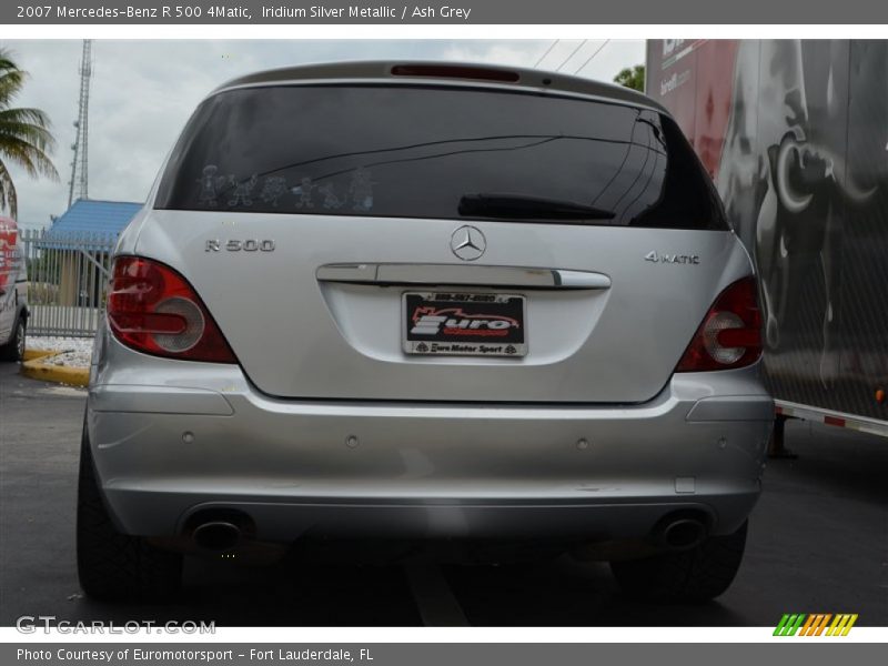 Iridium Silver Metallic / Ash Grey 2007 Mercedes-Benz R 500 4Matic