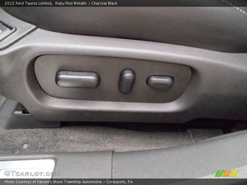 Ruby Red Metallic / Charcoal Black 2013 Ford Taurus Limited