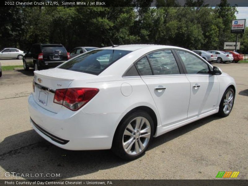 Summit White / Jet Black 2012 Chevrolet Cruze LTZ/RS