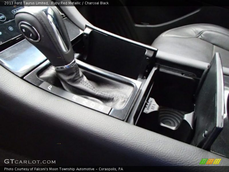 Ruby Red Metallic / Charcoal Black 2013 Ford Taurus Limited