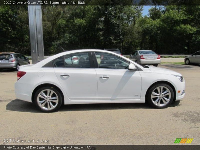 Summit White / Jet Black 2012 Chevrolet Cruze LTZ/RS