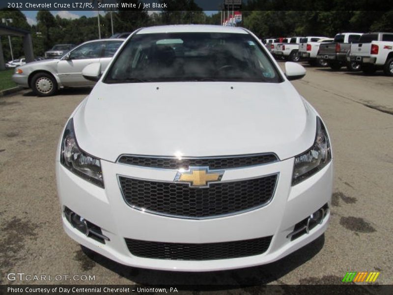 Summit White / Jet Black 2012 Chevrolet Cruze LTZ/RS