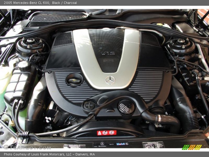  2005 CL 600 Engine - 5.5L Turbocharged SOHC 36V V12