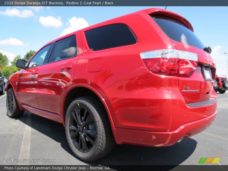 Redline 2-Coat Pearl / Black 2013 Dodge Durango SXT Blacktop