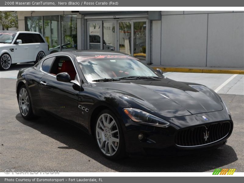 Nero (Black) / Rosso Corallo (Red) 2008 Maserati GranTurismo