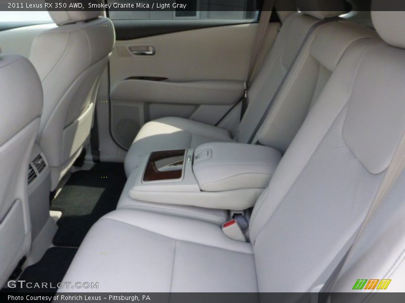 Smokey Granite Mica / Light Gray 2011 Lexus RX 350 AWD