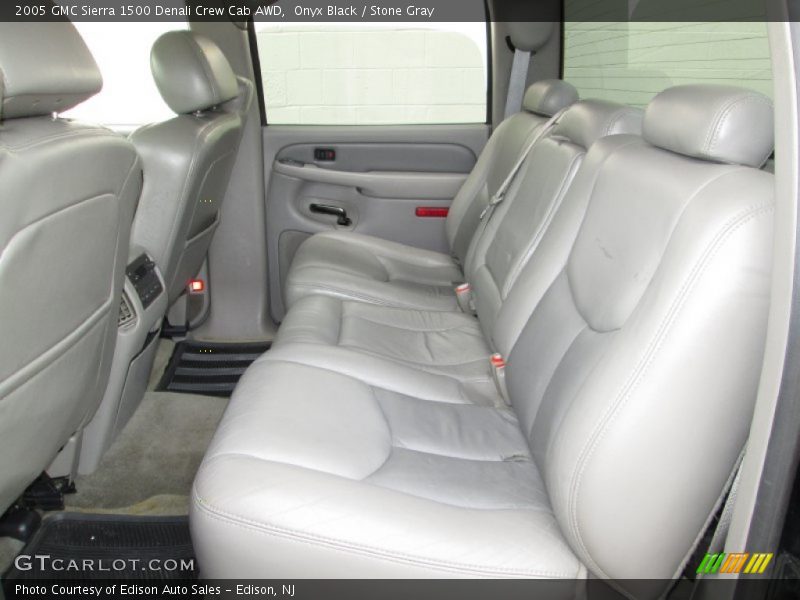 Onyx Black / Stone Gray 2005 GMC Sierra 1500 Denali Crew Cab AWD