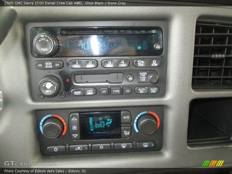 Onyx Black / Stone Gray 2005 GMC Sierra 1500 Denali Crew Cab AWD