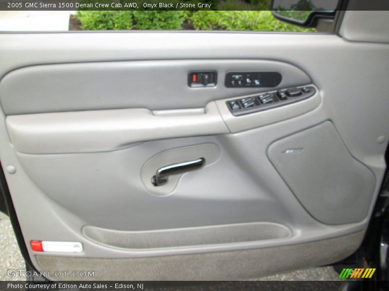 Onyx Black / Stone Gray 2005 GMC Sierra 1500 Denali Crew Cab AWD