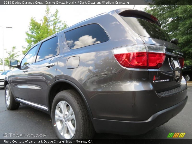 Granite Crystal Metallic / Dark Graystone/Medium Graystone 2013 Dodge Durango Crew