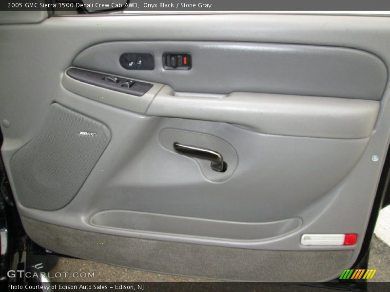 Onyx Black / Stone Gray 2005 GMC Sierra 1500 Denali Crew Cab AWD
