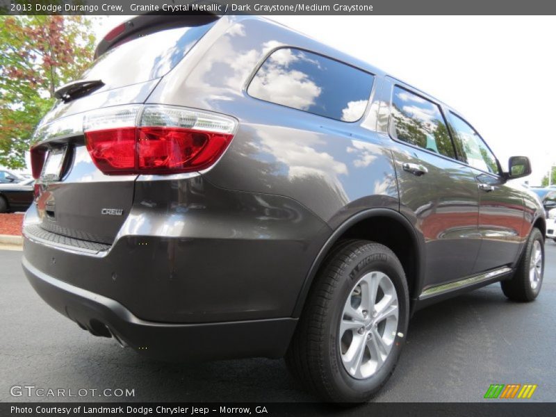 Granite Crystal Metallic / Dark Graystone/Medium Graystone 2013 Dodge Durango Crew