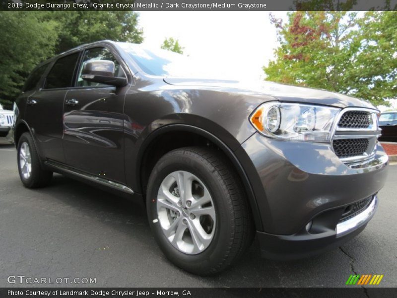 Granite Crystal Metallic / Dark Graystone/Medium Graystone 2013 Dodge Durango Crew