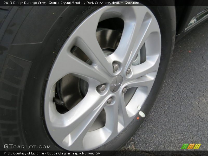 Granite Crystal Metallic / Dark Graystone/Medium Graystone 2013 Dodge Durango Crew